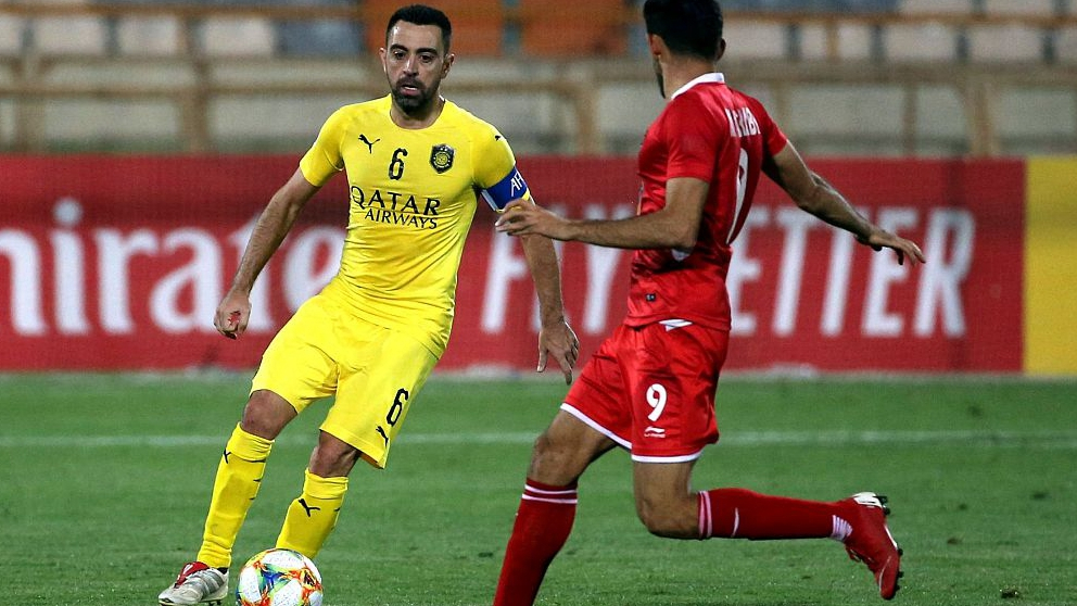 Xavi plays his last match in Tehran amid Barcelona return rumors - CGTN