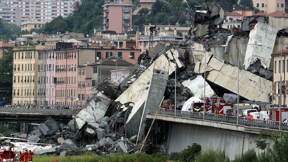 Italy opens probe into operator of collapsed bridge - CGTN