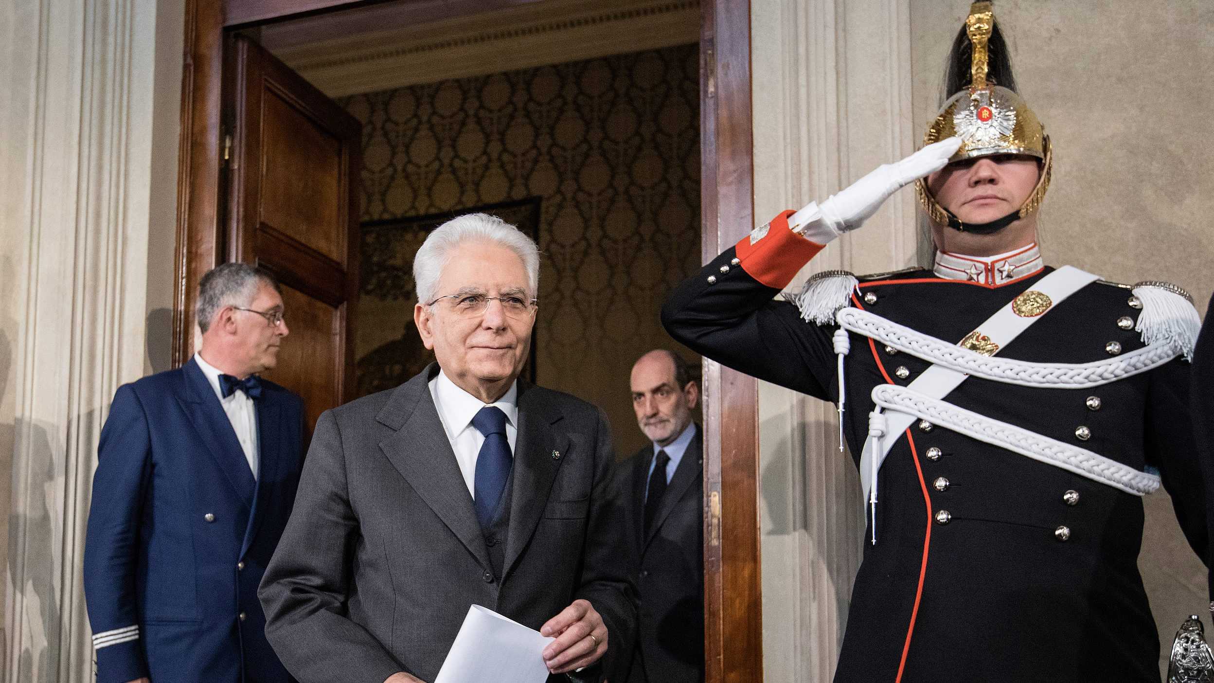 New Italian election possible as coalition talks hit impasse - CGTN New Italian election possible as coalition talks hit impasse - CGTN