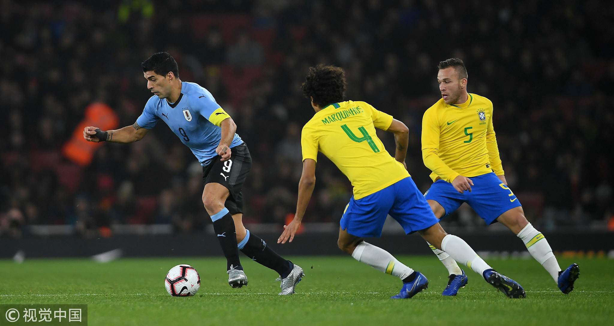 Neymar penalty gives Brazil win against Uruguay CGTN