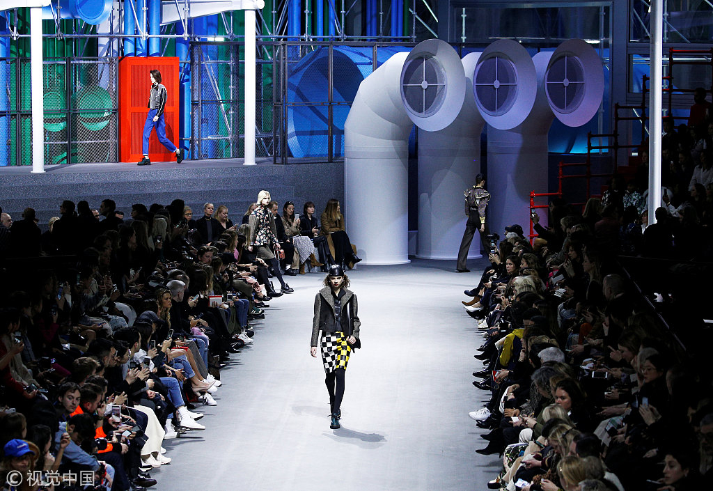 Paris Fashion Week: Louis Vuitton installation wows tourists on  Champs-Élysées