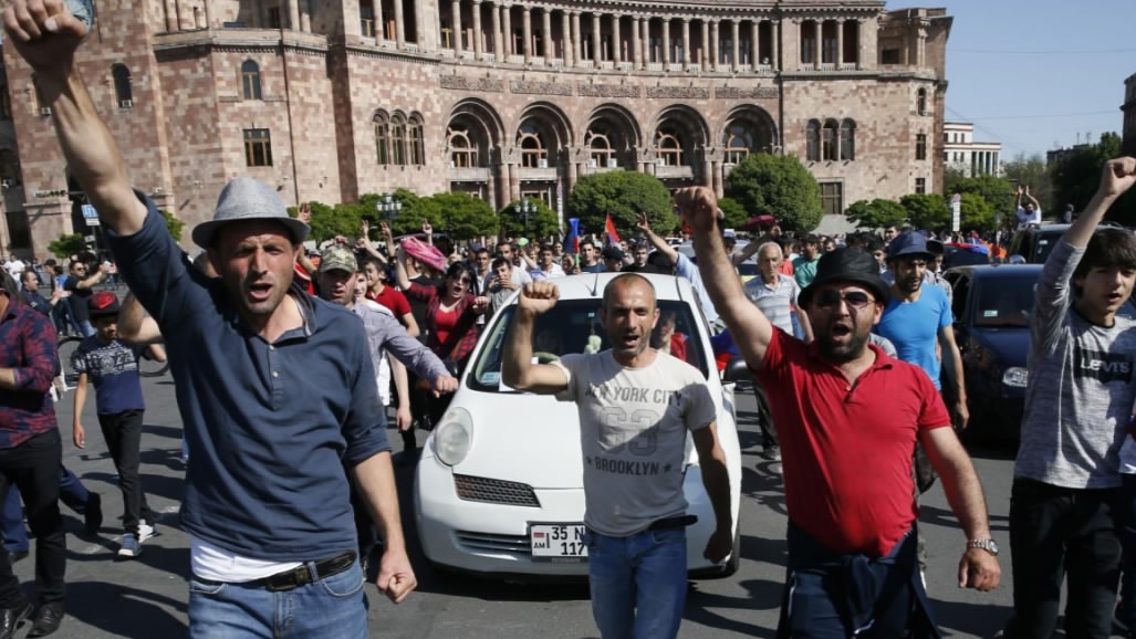 Armenian Protest Leader Pauses Strike For Talks With Ruling Party - CGTN