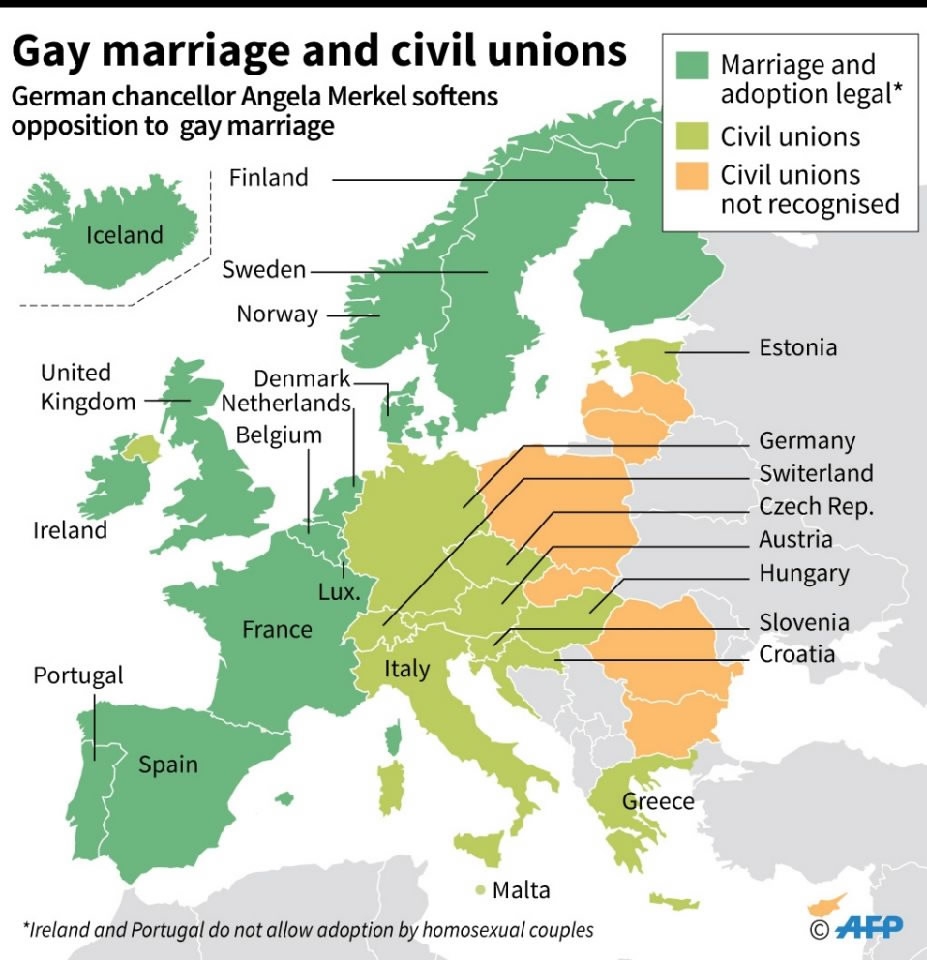 Germany Legalizes Same Sex Marriage Cgtn 