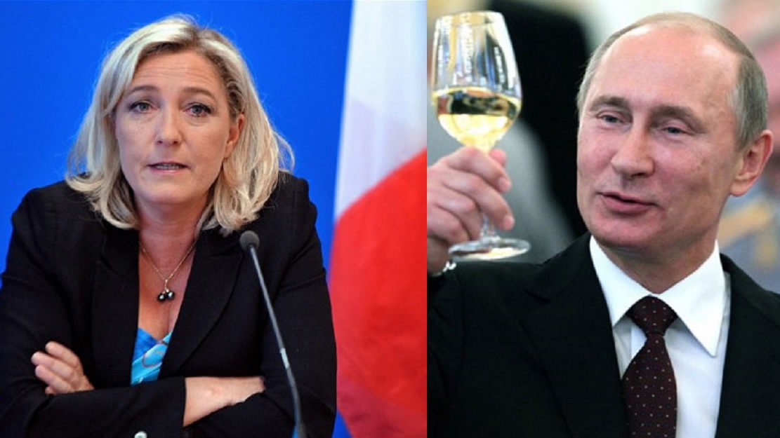 Marine Le Pen of France Meets With Vladimir Putin in Moscow - The