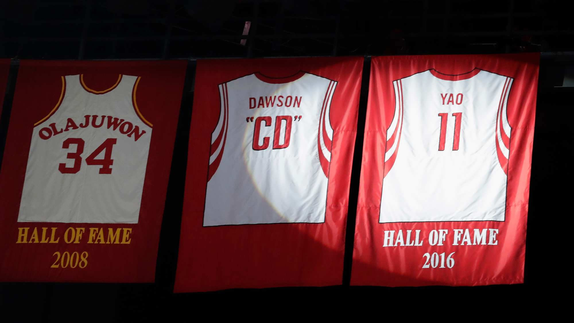jersey retired by Houston Rockets 