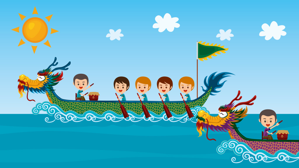 Live: River Nile dragon boat racing - CGTN