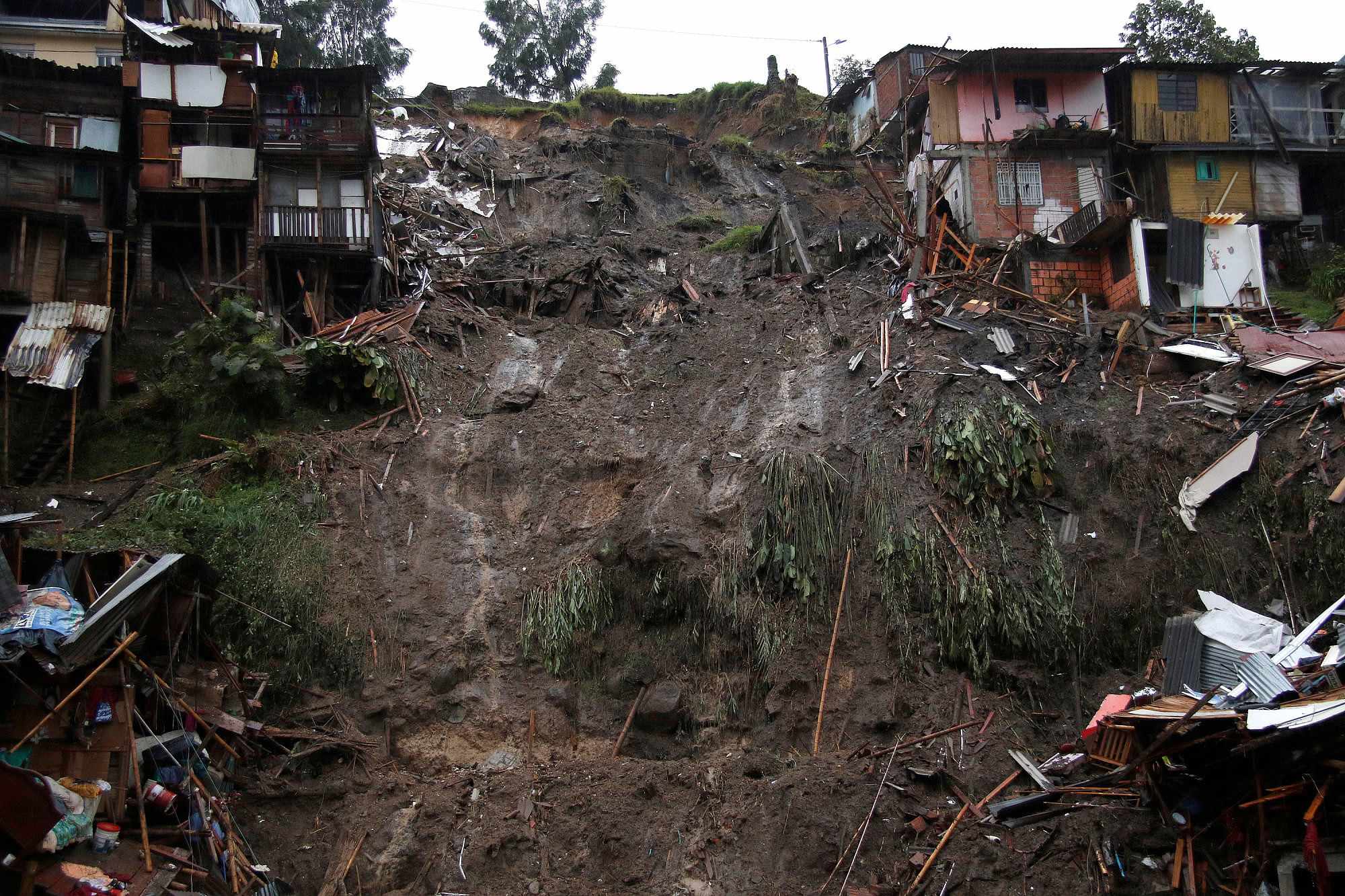 Colombia landslide kills at least 17 as rains lash Andes - CGTN