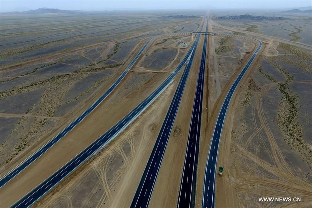 Beijing-Xinjiang expressway opens to traffic - CGTN