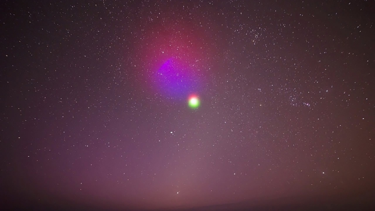 Nightcloud Color NASA is trying to create colored clouds in the night sky - CGTN