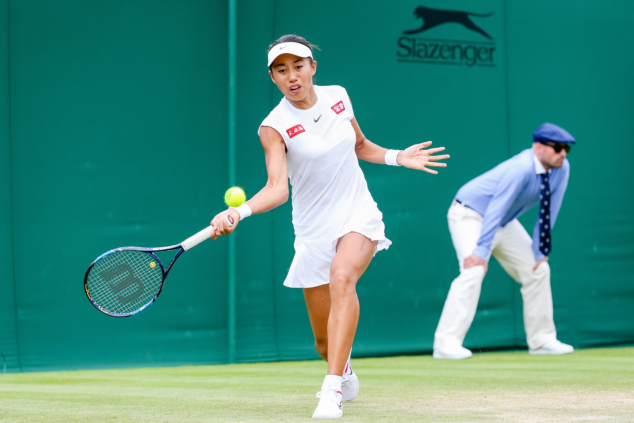 Three Chinese players eliminated in first round of play at Wimbledon CGTN