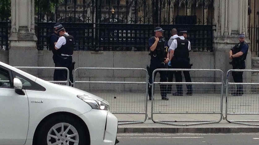 UK armed police arrest suspected knifeman near parliament - CGTN