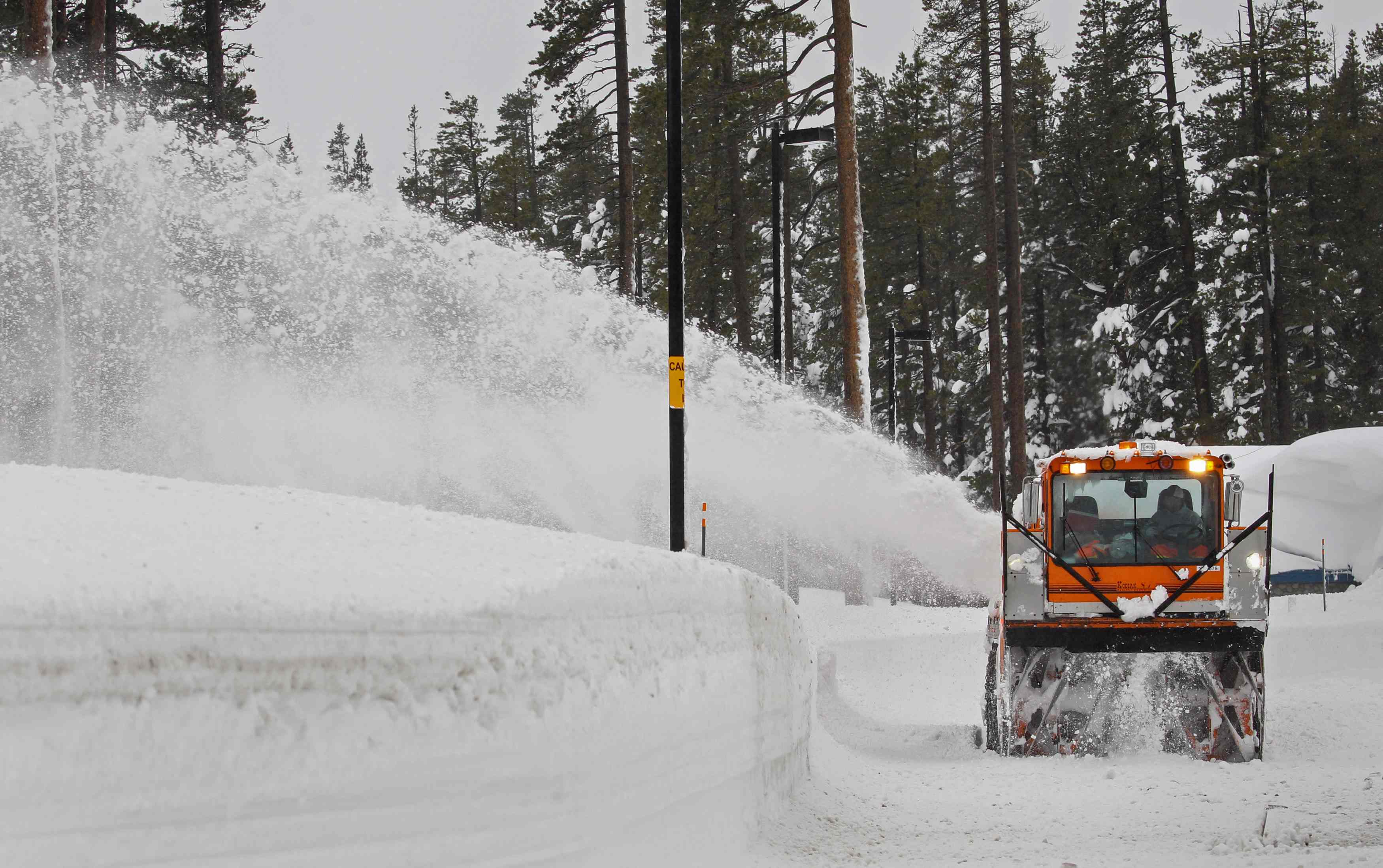 Winter storms are expected to bring up to 20 feet of fresh snow to some ...