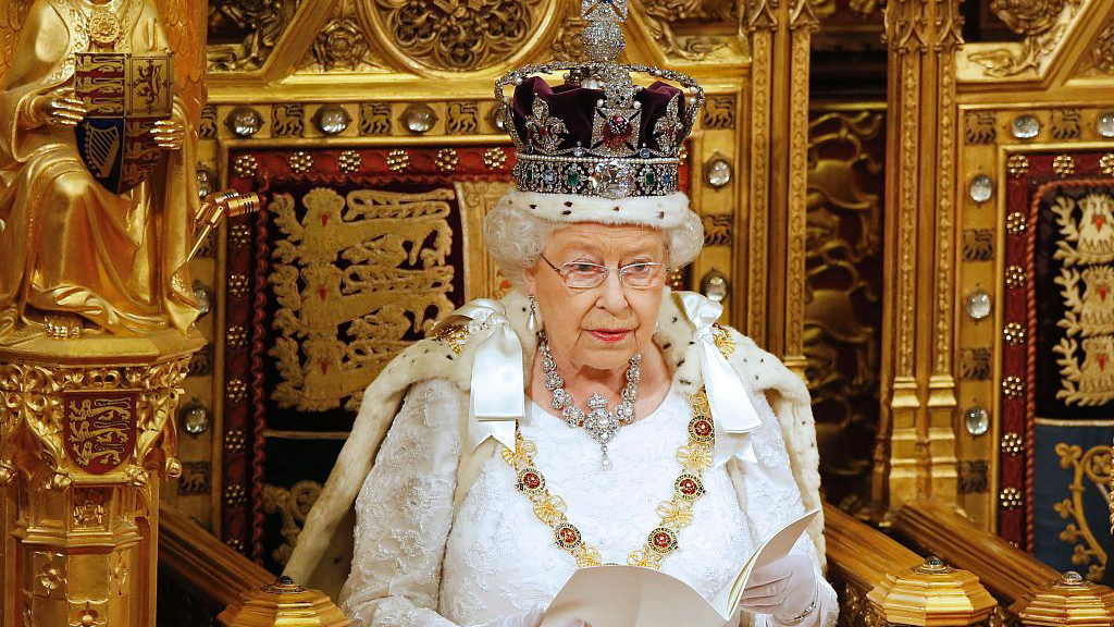 Live Queen Elizabeth Ii Delivers Speech To Parliament Cgtn 