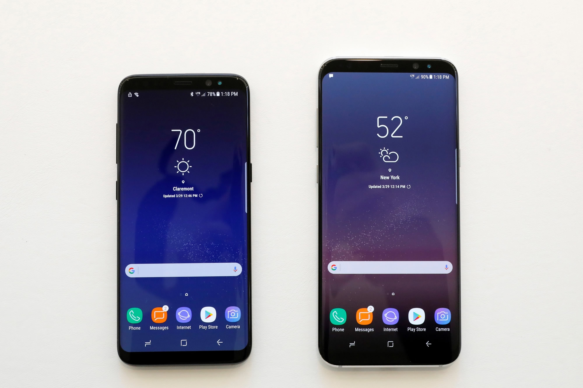 Samsung Unveils S8 Smartphones With Virtual Assistant Cgtn