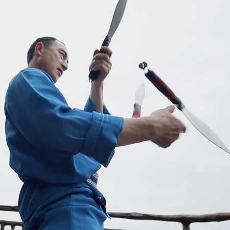 The Triple-Dagger Drummer: Traditional folk art of Tujia ethnic group ...