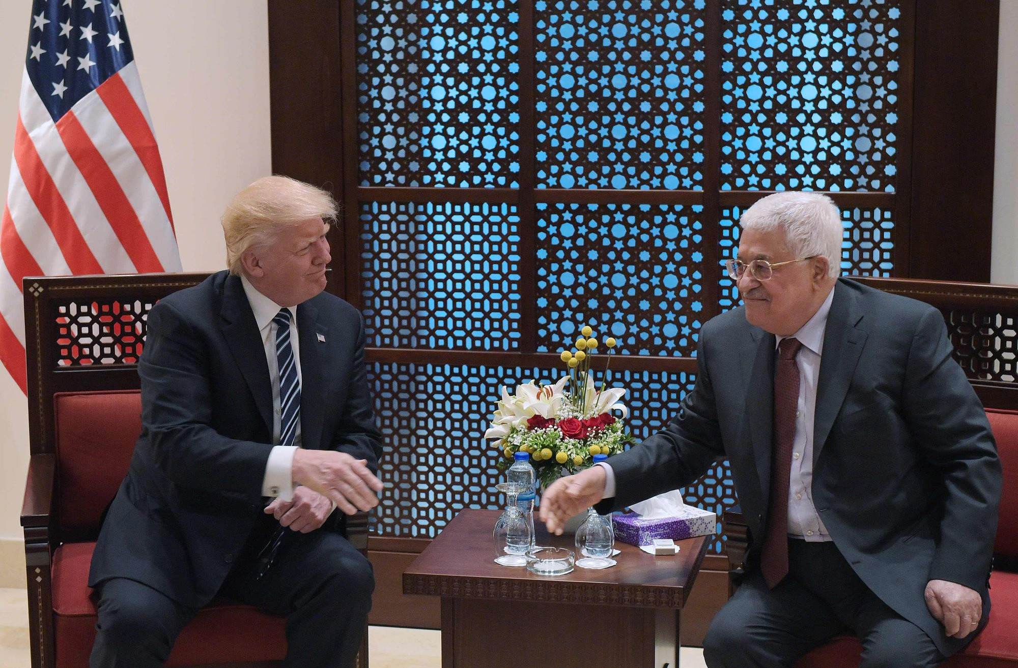 Trump Meets Israeli, Palestinian Leaders - In Effort To Revive Peace ...