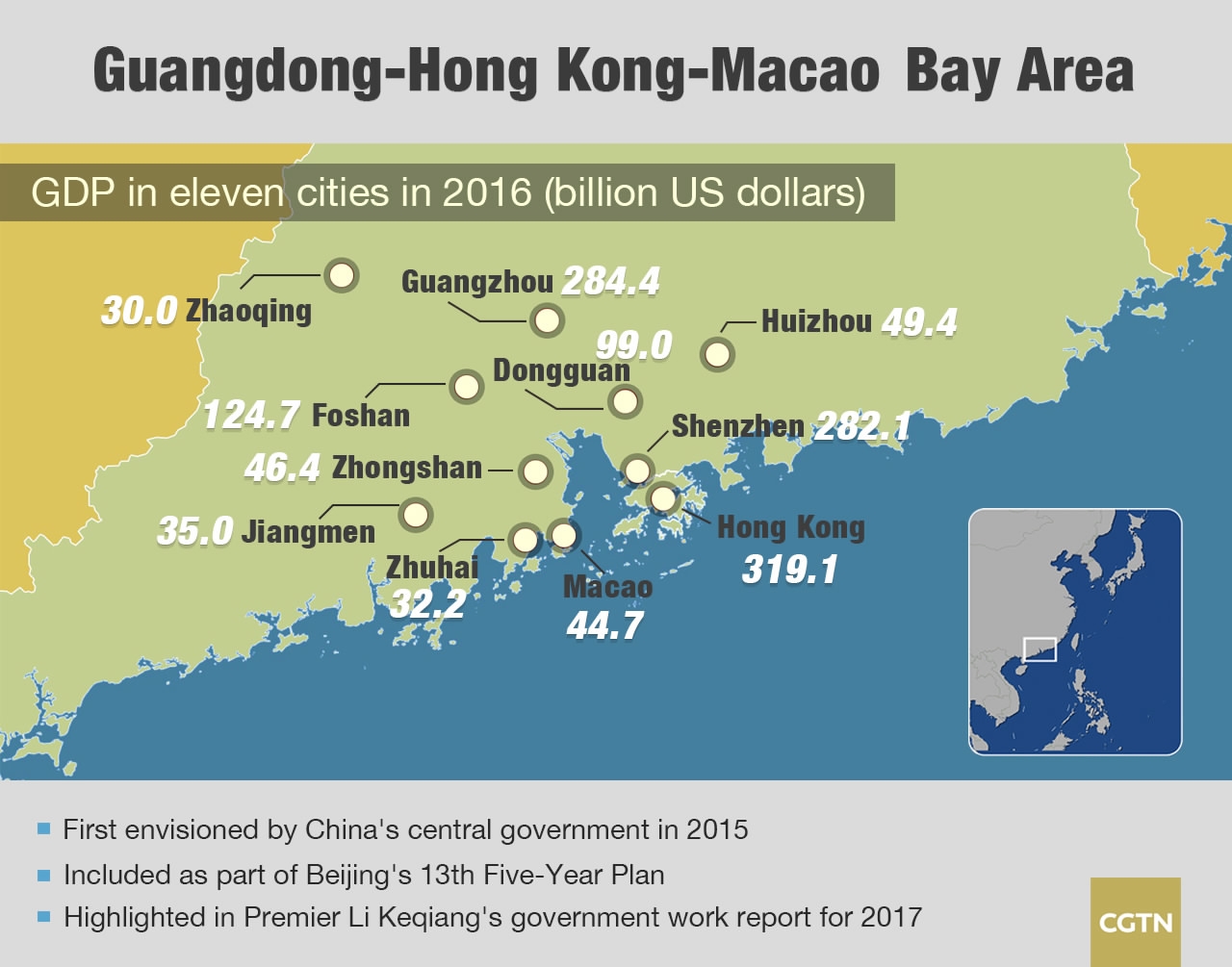 Beijing To Make Plans For Guangdong Hong Kong Macao Bay Area This Year Cgtn