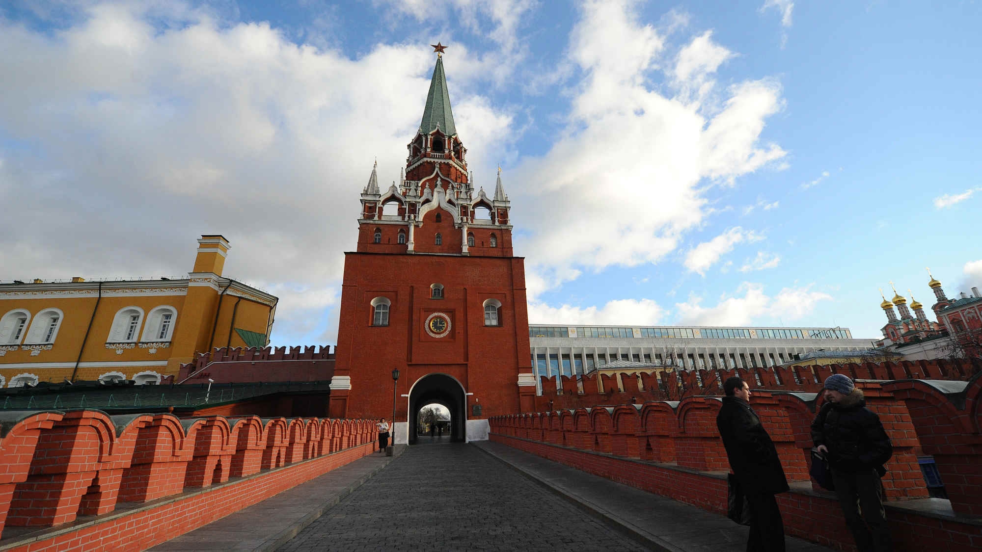 Спасская башня Кремля внутри