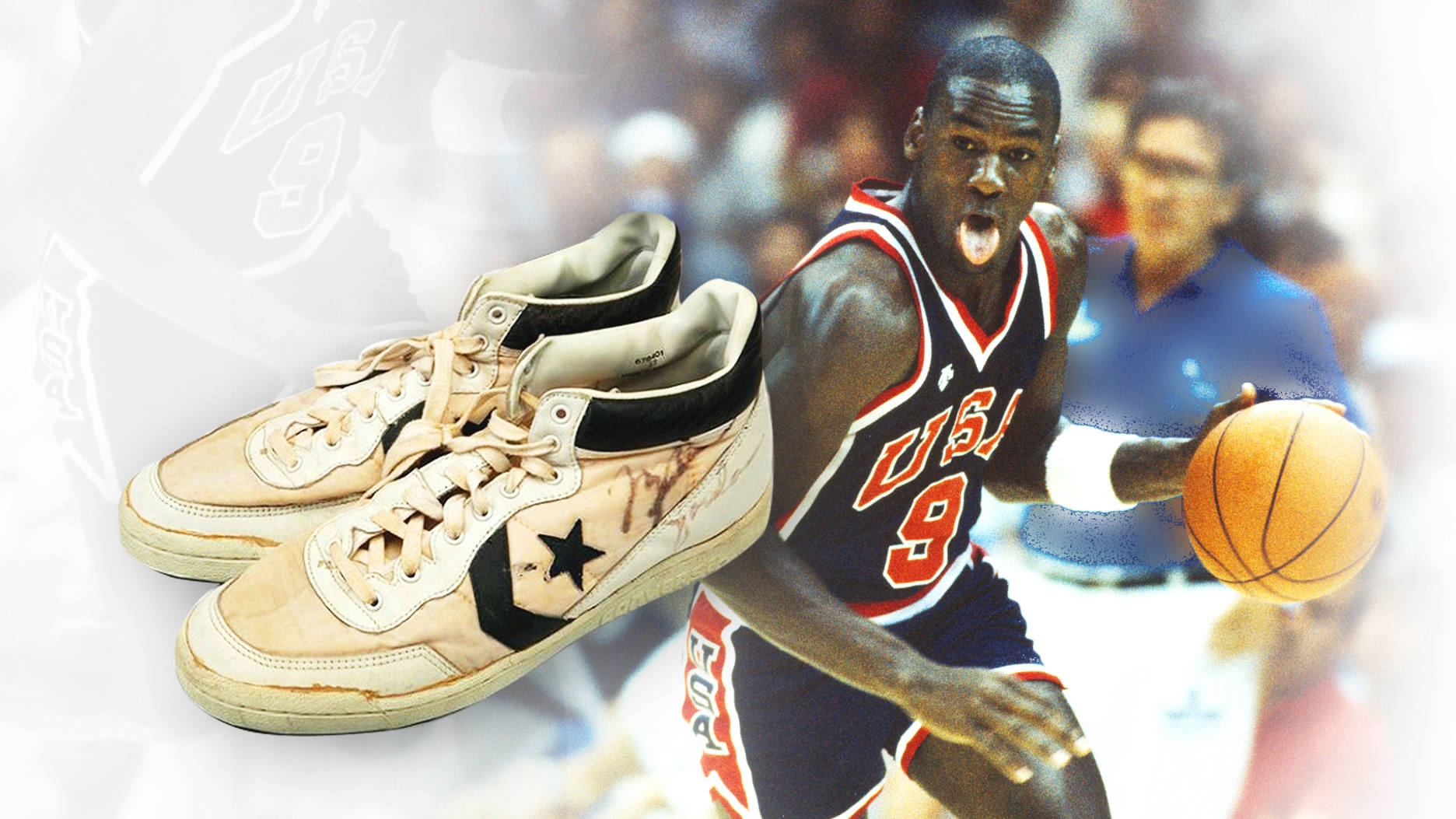 Michael Jordan's Olympic sneakers sold for record $190,373 - CGTN