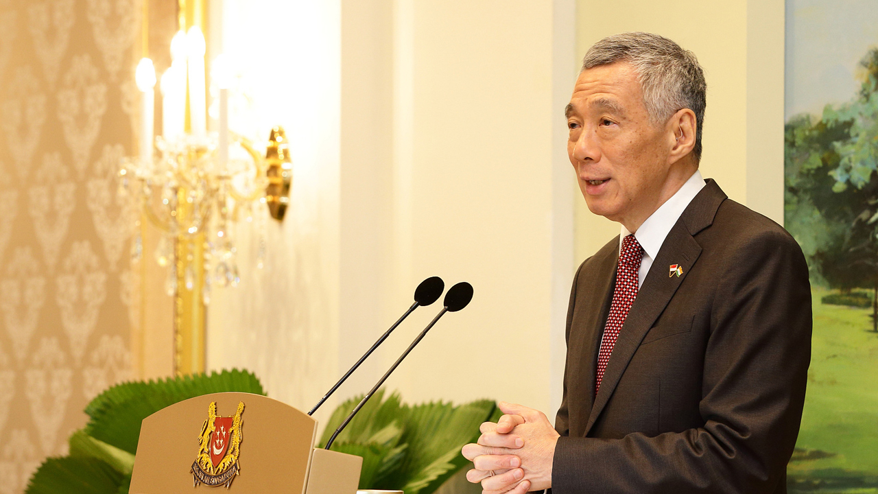 Live: Lee Hsien Loong speaks at Shangri-La Dialogue - CGTN