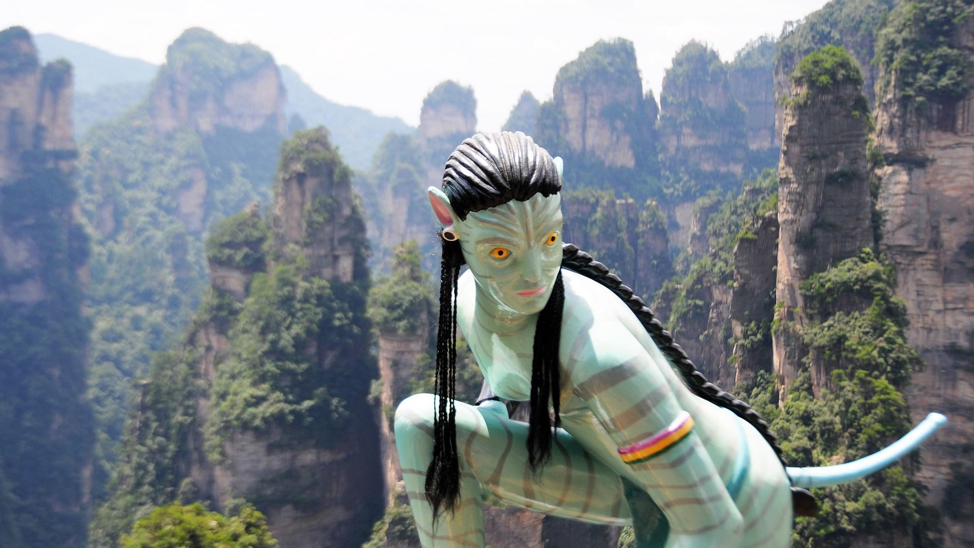 Avatar Floating Mountains Finding Pandora in Zhangjiajie China  The Poor  Traveler Itinerary Blog