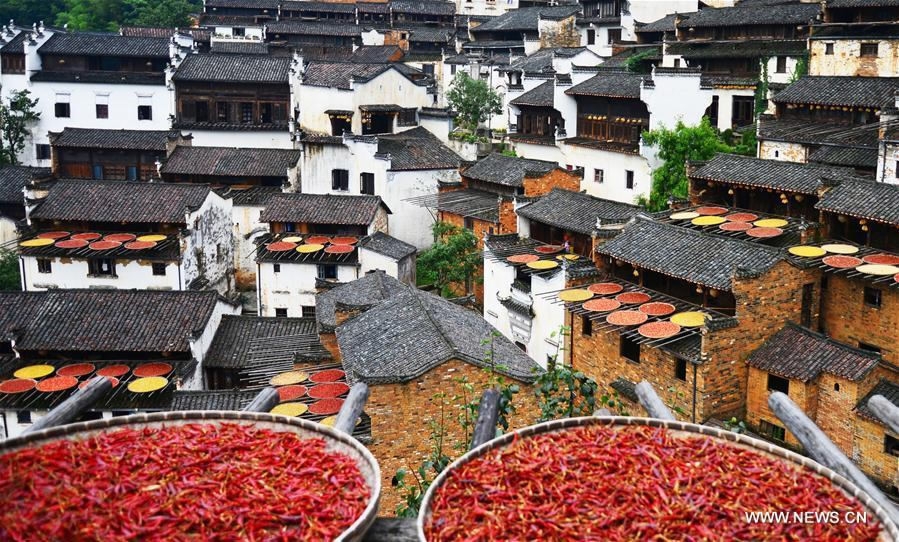 Spectacular chili drying custom spices up life in east China - CGTN