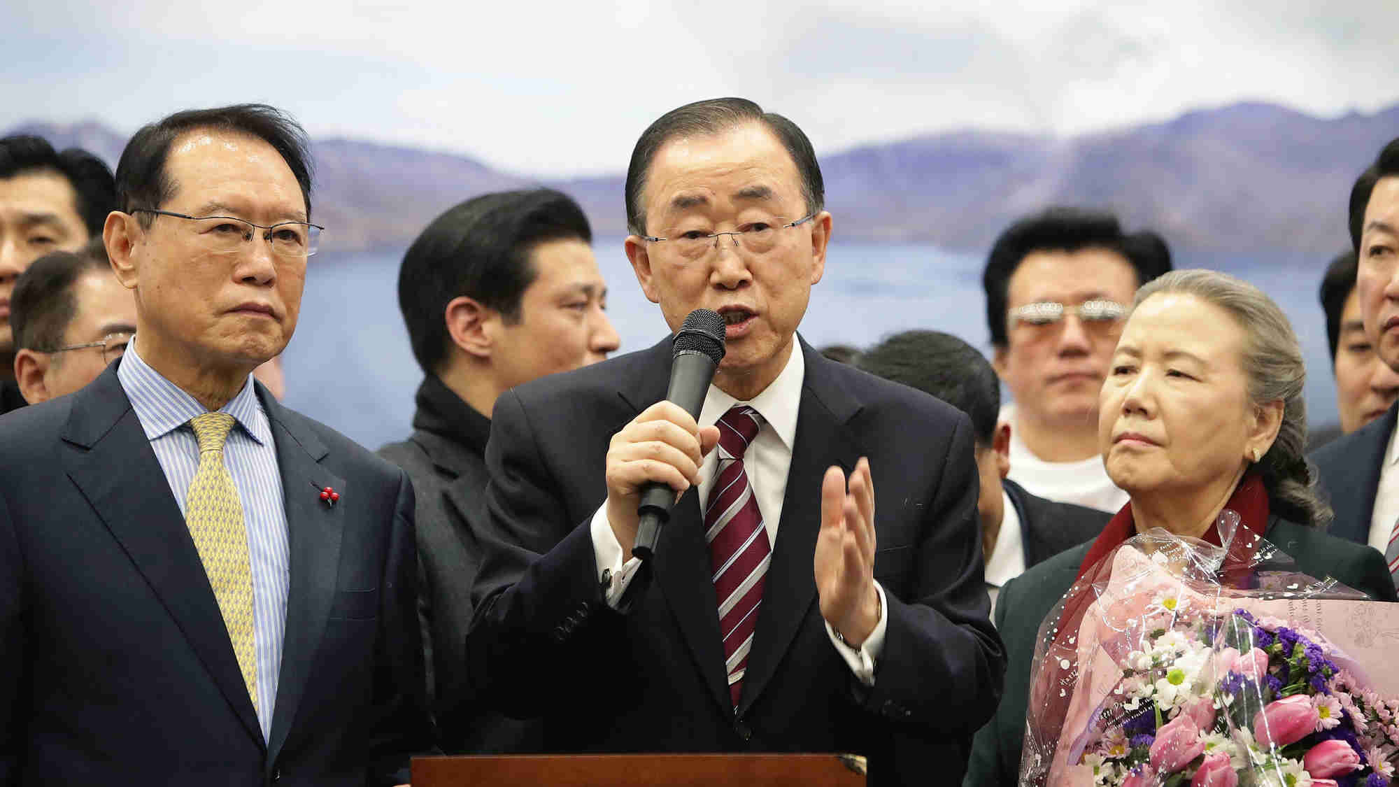 Ban Ki Moon Returns To South Korea After 10 Years As Un Secretary General Cgtn 