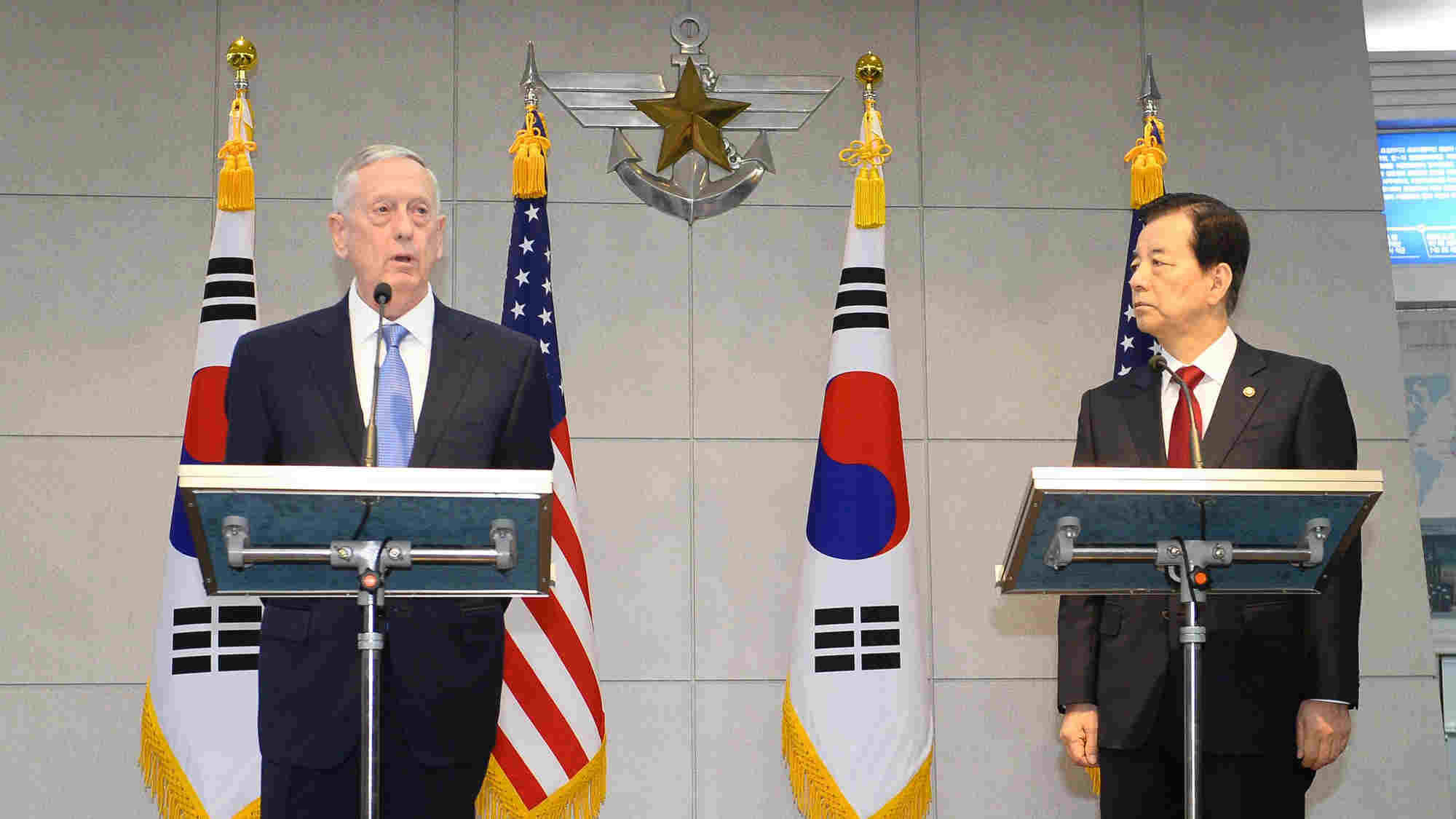 US Defense Secretary James Mattis met with South Korean Defense ...