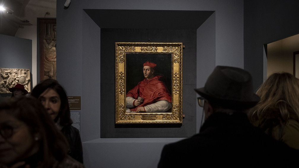 Rome's Raphael show falls victim to coronavirus - CGTN