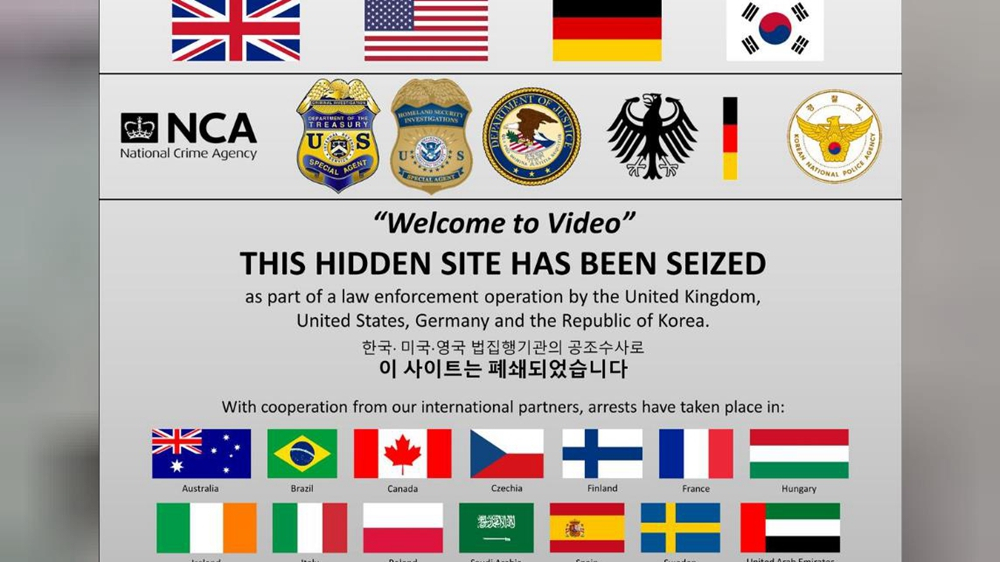 Baby Porn Site - Dark web child porn bust leads to 338 arrests worldwide - CGTN