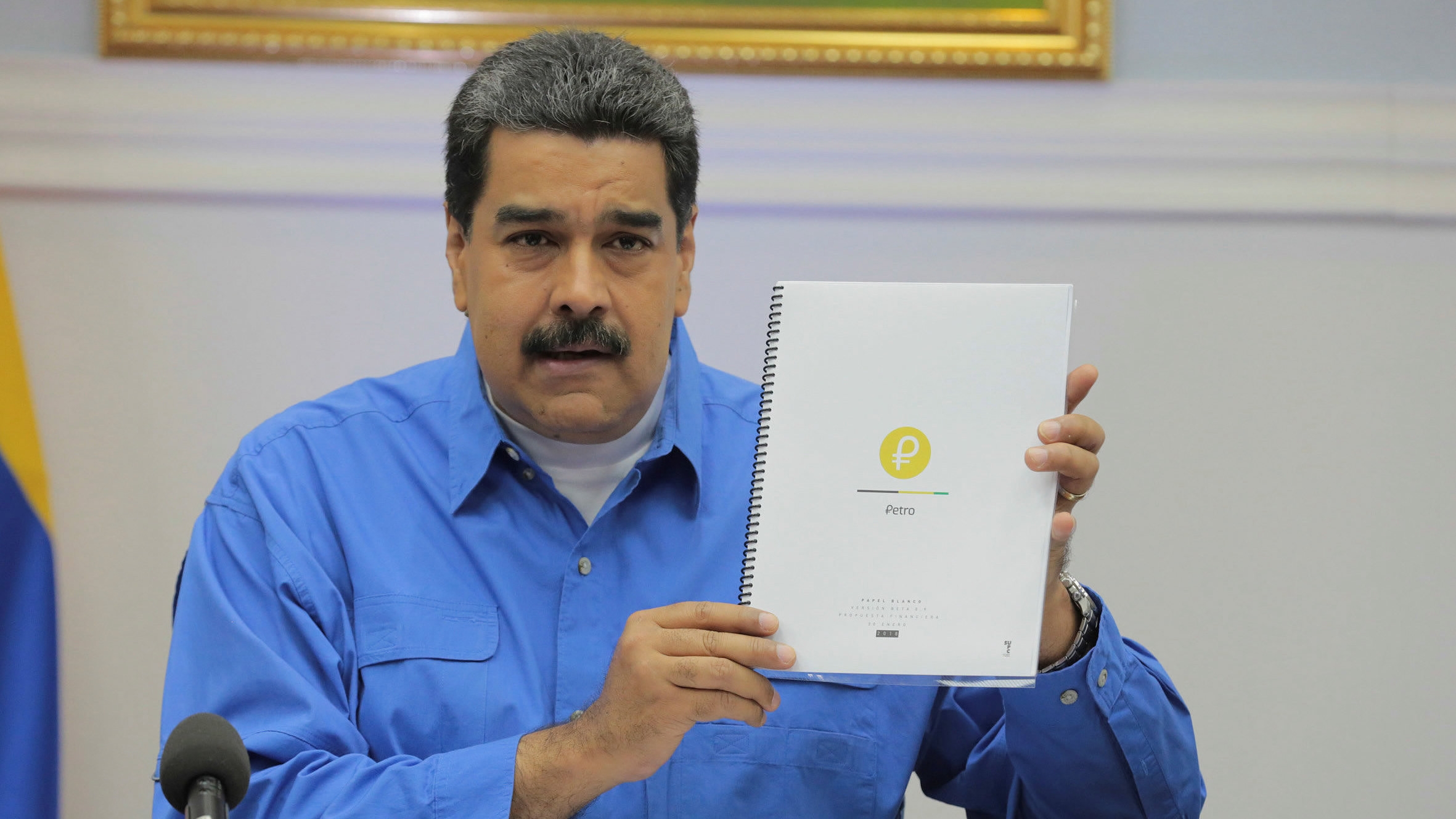 venezuela launches oil cryptocurrency