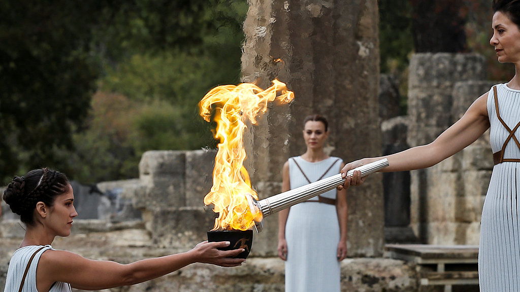 Greece takes measures for Olympic torch relay against COVID-19 - CGTN
