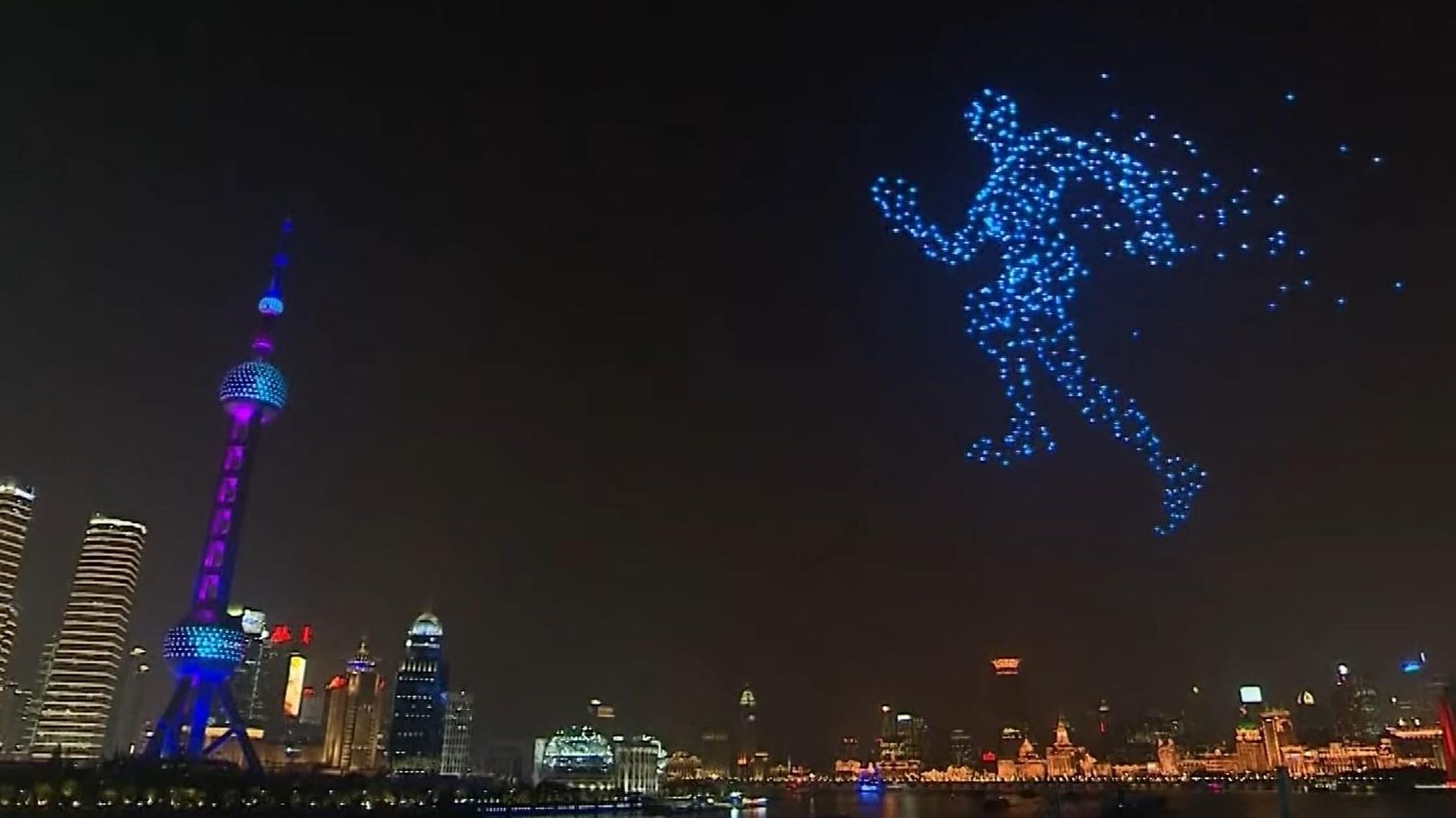 Drone light shows take flight, replacing fireworks -