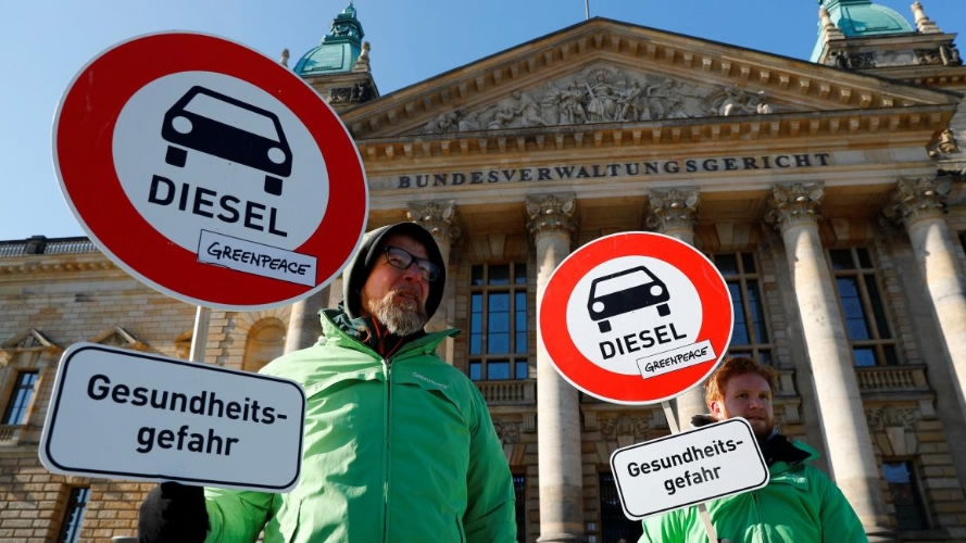 German Court Rules In Favor Of City Bans On Diesel Cars - CGTN