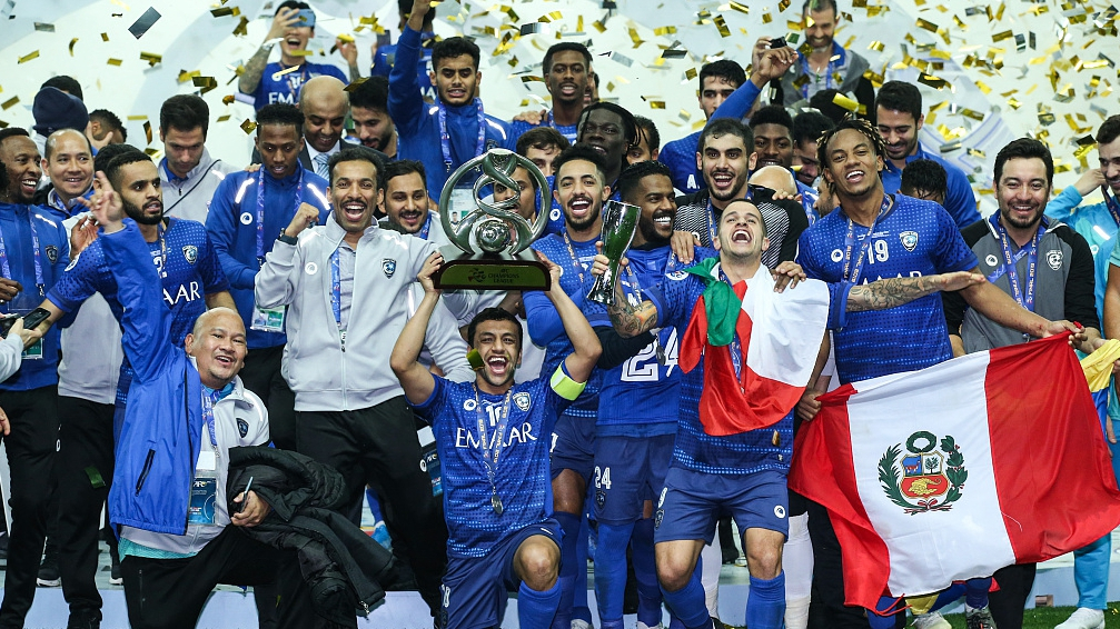Saudi giants Al-Hilal clinch record-equaling Asian title - CGTN