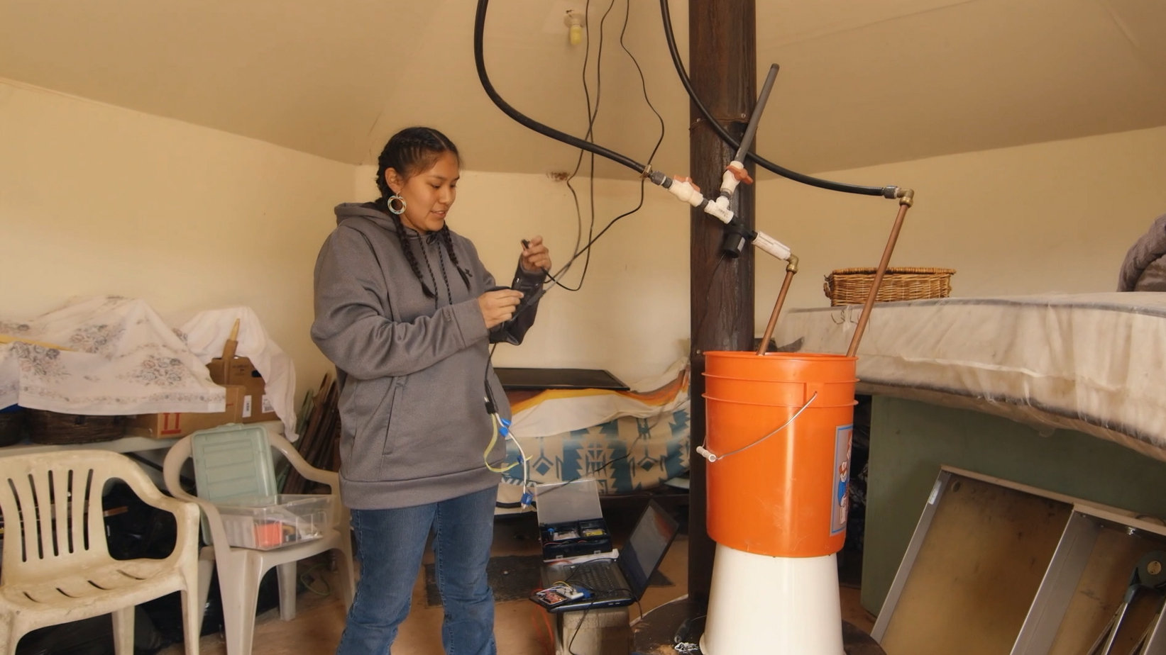 Teen inventor from Navajo Nation
