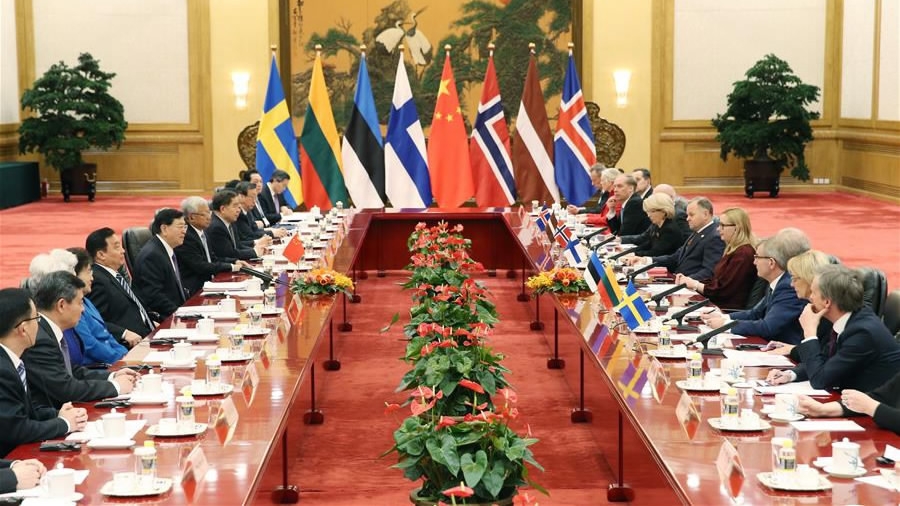 China vows to cement parliamentary exchanges with Nordic, Baltic ...