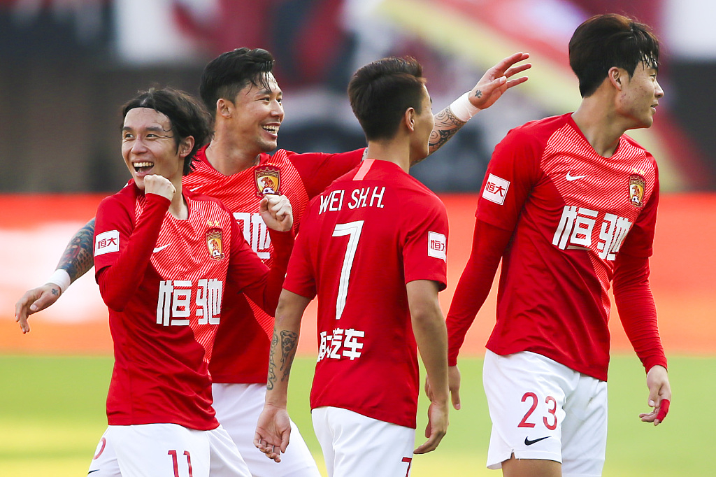 Guangzhou Evergrande win the Chinese Super League for the 8th time CGTN