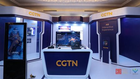 Get a closer look at future 'news reading' at CGTN Global Media Summit ...