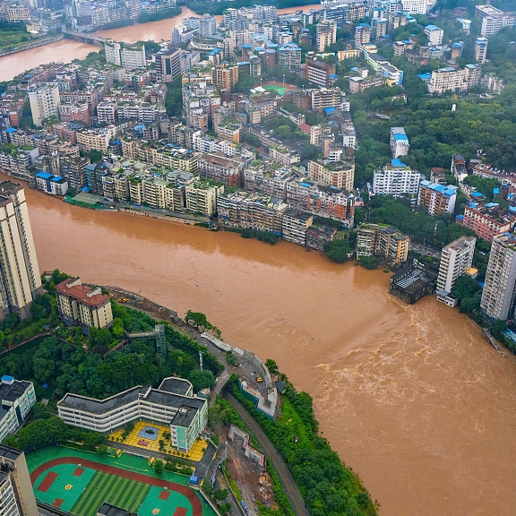 Latest updates: Response level upgraded as heavy rain batters China - CGTN