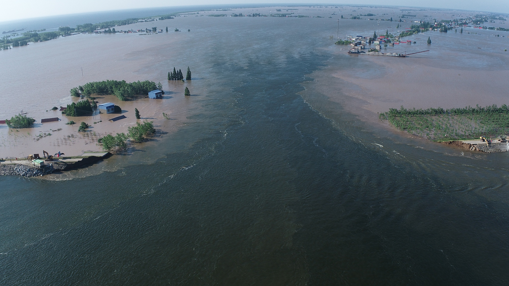 Live updates: Rescue ongoing after dam breach in central China's Hunan