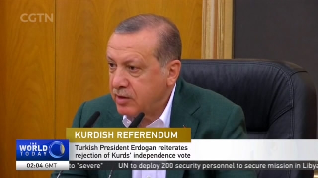 Kurdish Referendum: Turkish President Erdogan reiterates rejection of ...