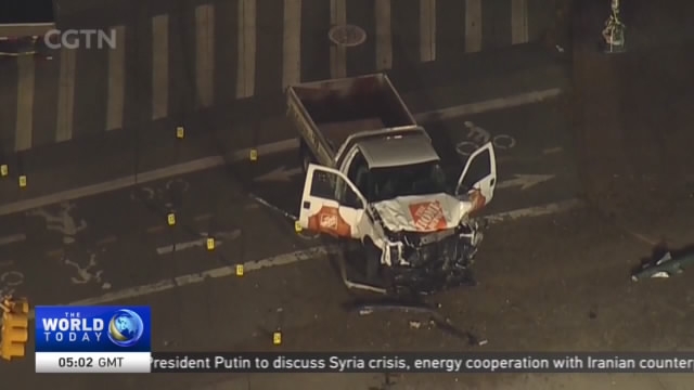 New York Truck Attack: 8 killed after man drives truck into bicycle ...