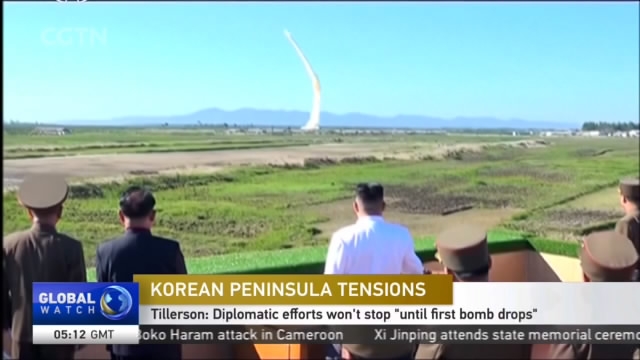 Korean Peninsula Tensions: Tillerson: Diplomatic Efforts Won't Stop ...