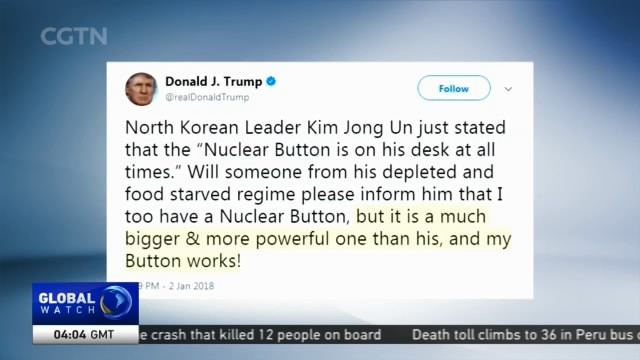 Trump Tweets Response: Trump: US Nuclear Button 'much Bigger' Than DPRK ...