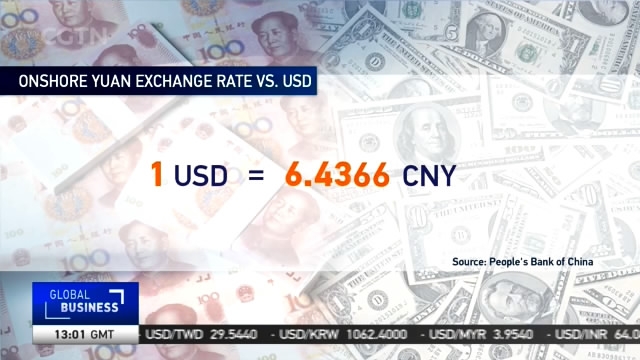 Chinese Fx Yuan Onshore Trade Highest In Over 2 Years Cgtn